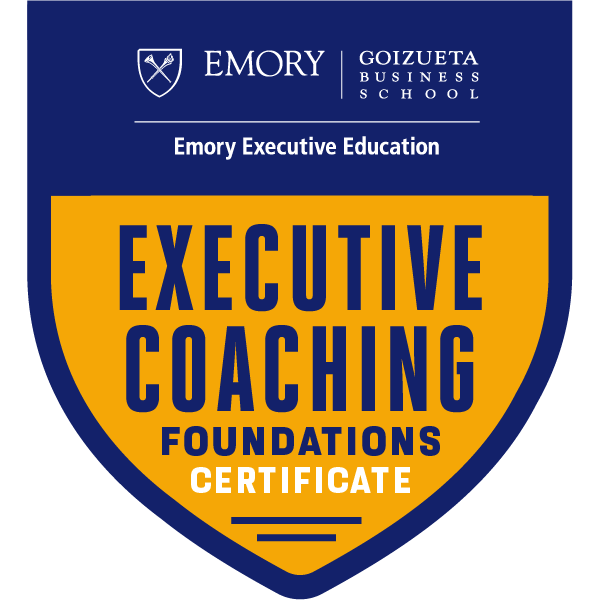 Executive Coaching Foundations Certificate — Emory Goizueta Business School